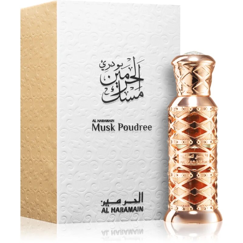 Al Haramain Musk Poudree illatos olaj hölgyeknek 12 ml