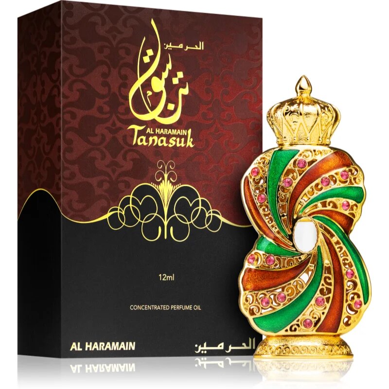 Al Haramain Tanasuk illatos olaj unisex 12 ml