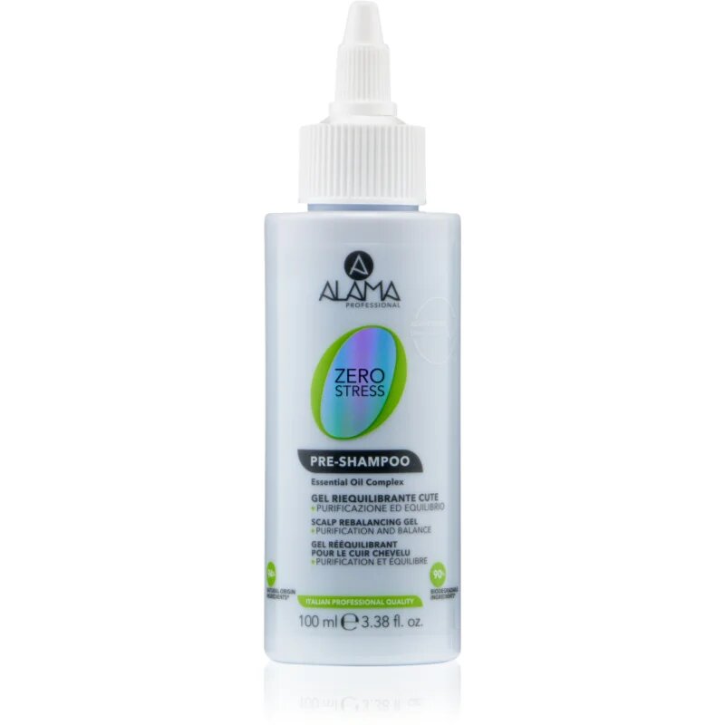 Alama Professional Zero Stress Detox Pre-Shampoo sampon előtti ápolás a méregtelenítésért 100 ml