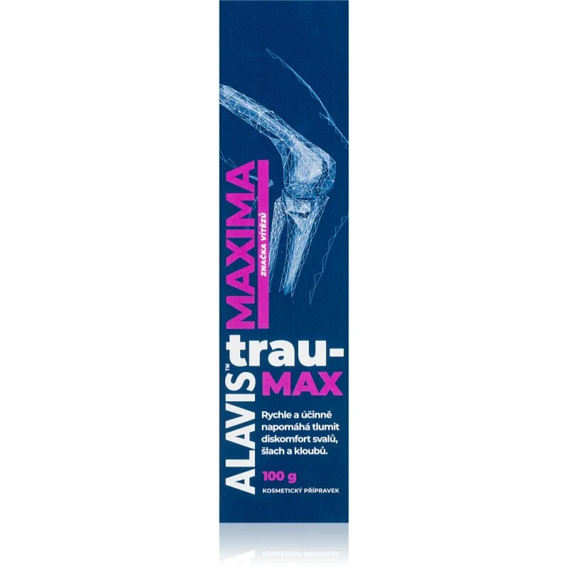 Alavis Maxima Trau-MAX gél izmok ízületek izomszalagok számára 100 g