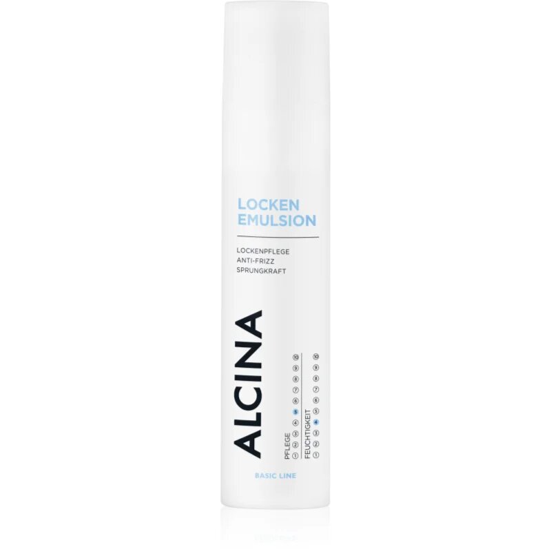 Alcina Basic Line emulzió a hullámos és göndör hajra 100 ml