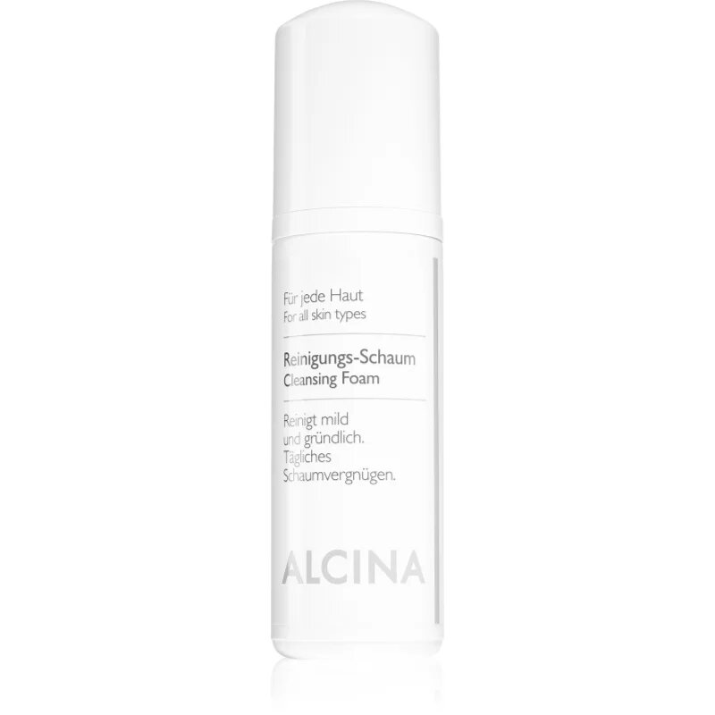 Alcina For All Skin Types tisztító hab pantenollal 150 ml