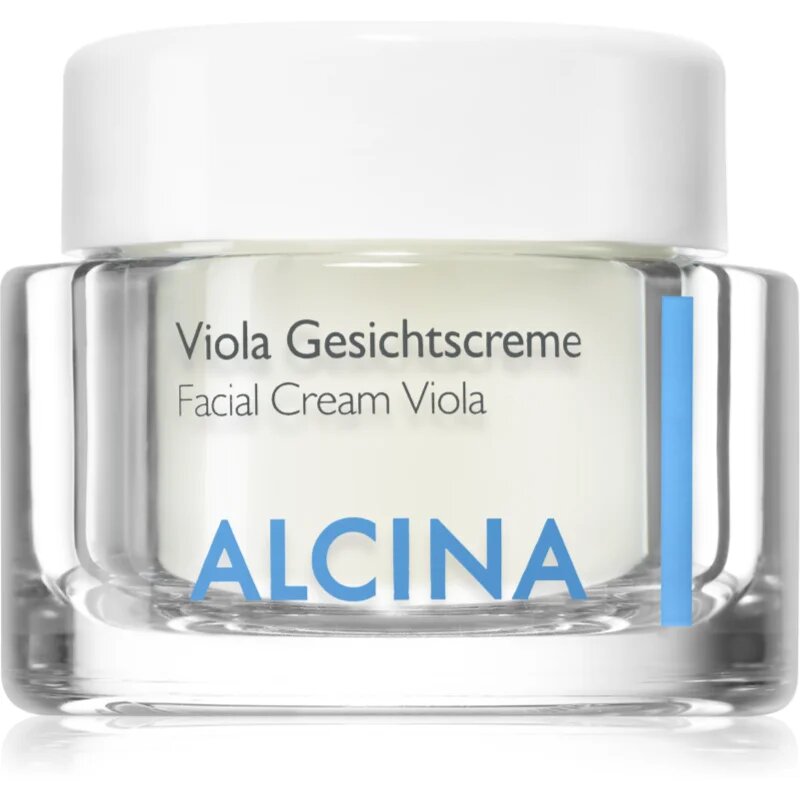 Alcina For Dry Skin Viola krém az arcbőr megnyugtatására 50 ml