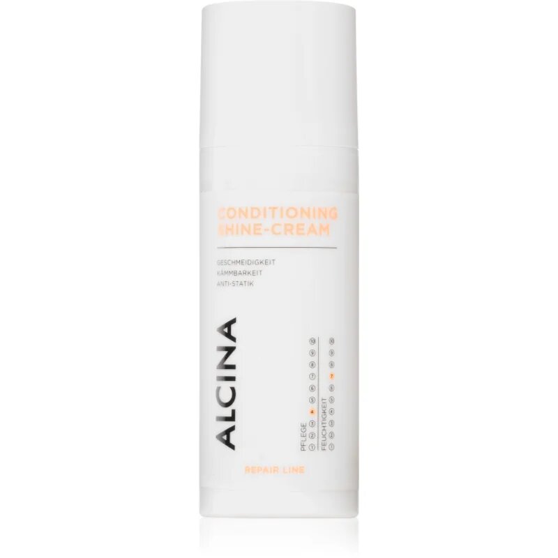 Alcina Repair Line regeneráló krém a száraz és törékeny haj fényéért 50 ml