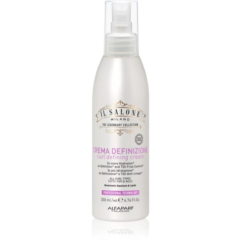 Alfaparf Milano Il Salone Milano Curls leöblítést nem igénylő ápolás göndör hajra 200 ml