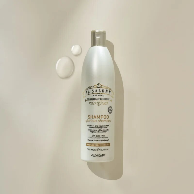 Alfaparf Milano Il Salone Milano Glorious tápláló sampon a károsult hajra 500 ml