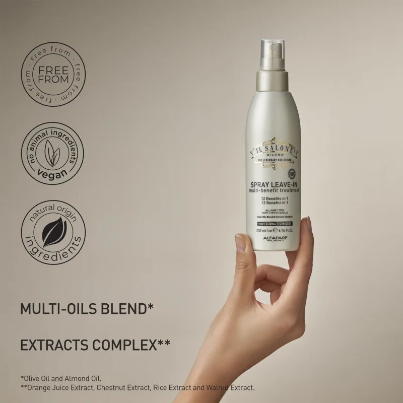 Alfaparf Milano Il Salone Milano Multi-benefit multifunkciós hajspray minden hajtípusra 200 ml
