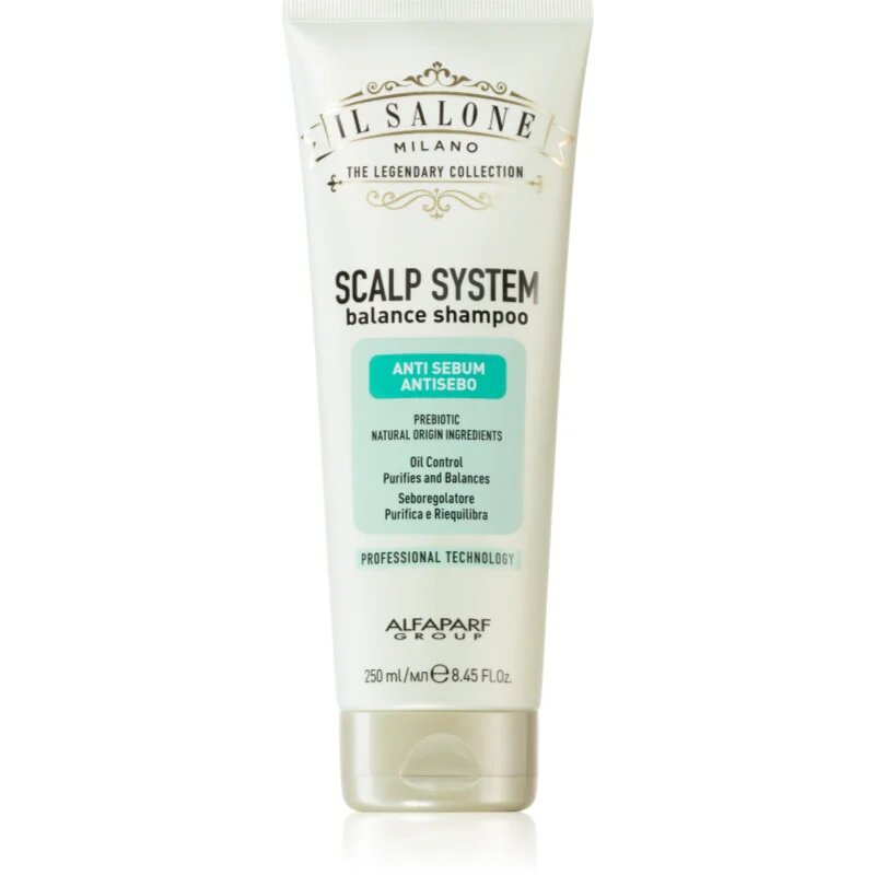 Alfaparf Milano Il Salone Milano Scalp System mélyen tisztító sampon a zsíros fejbőrre 250 ml