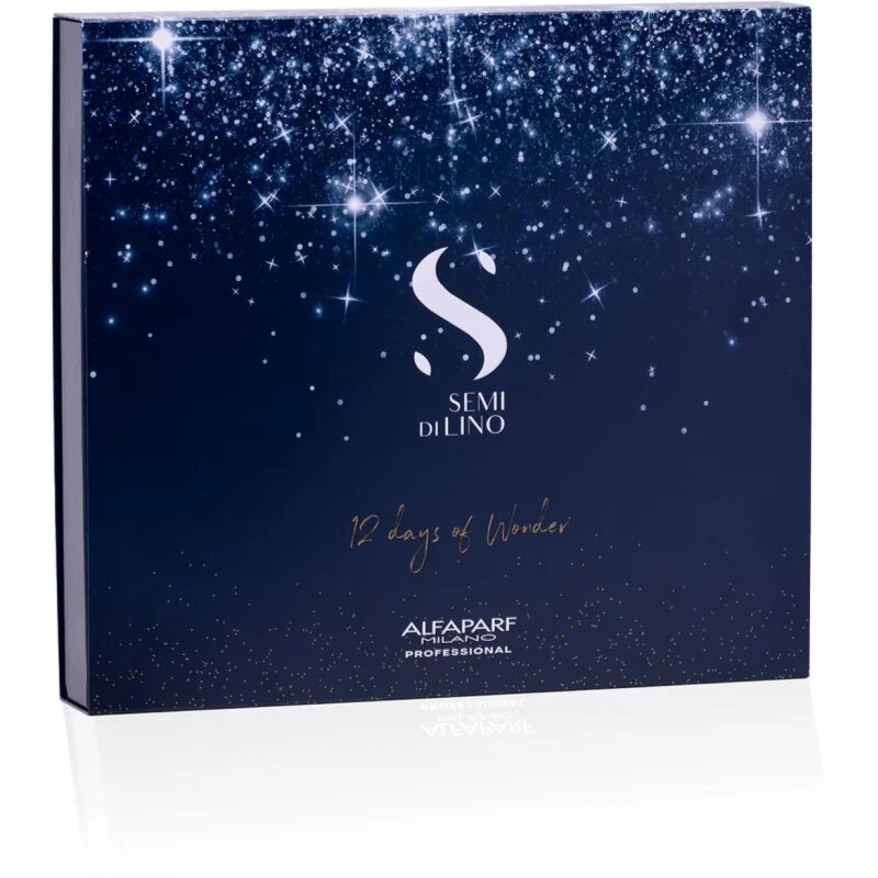 Alfaparf Milano Semi di Lino Advent Calendar ádventi naptár a szép hajért és bőrért
