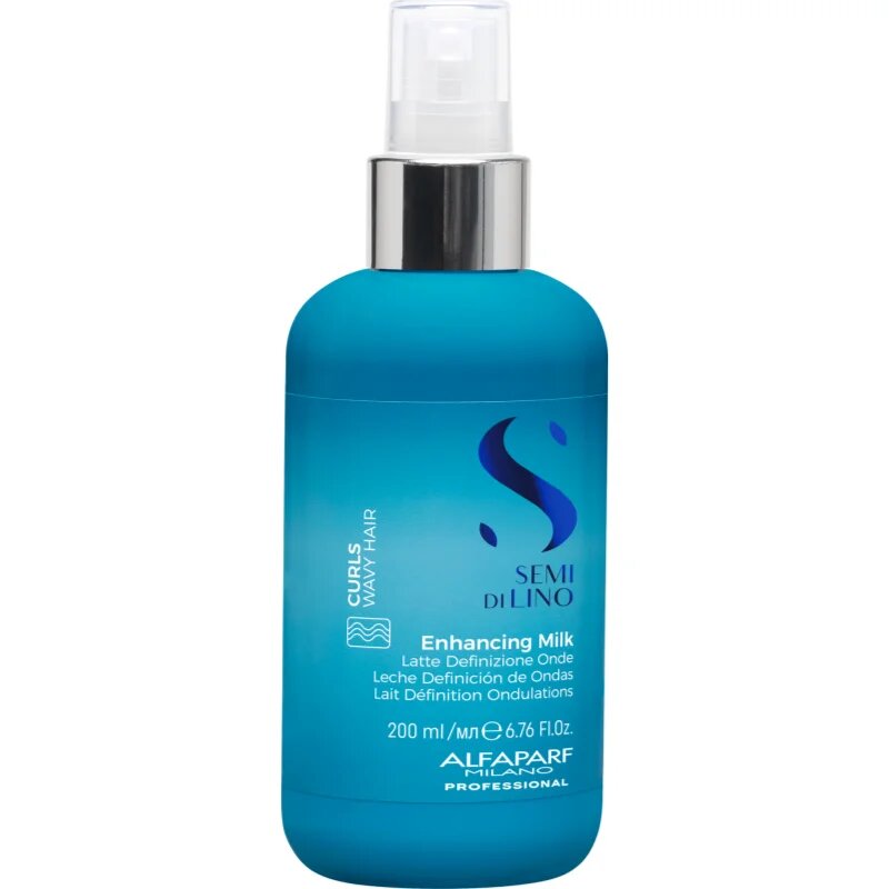 Alfaparf Milano Semi Di Lino Curls Enhancing Milk formázó tej minden típusú göndör hajra alkalmas 200 ml
