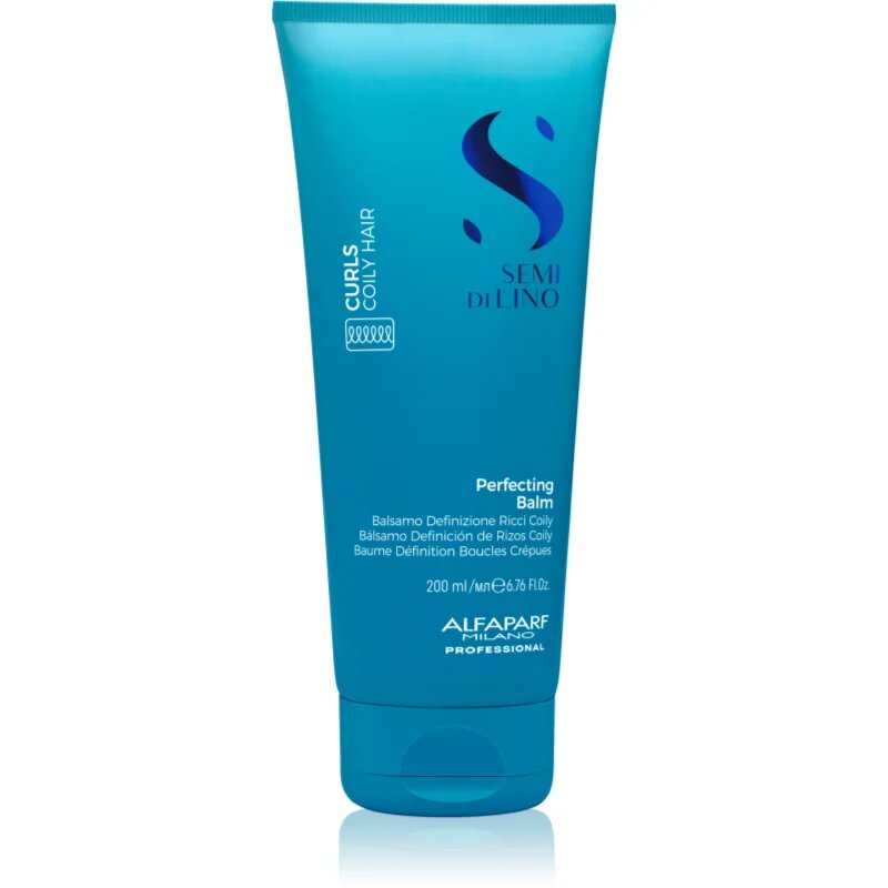 Alfaparf Milano Semi Di Lino Curls Perfecting Balm balzsam göndör hajra 200 ml