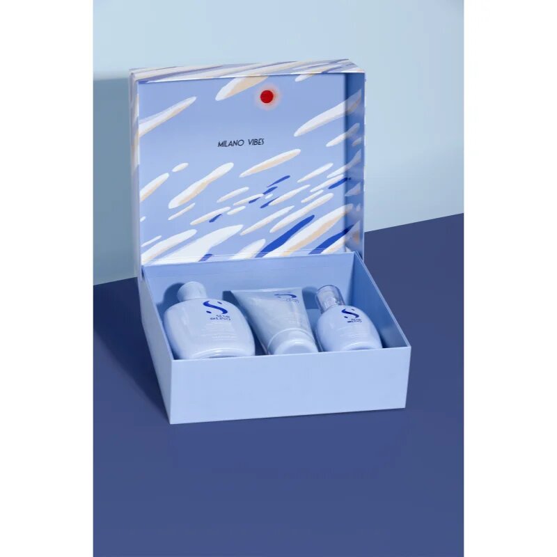 Alfaparf Milano Semi di Lino Density Holiday Kit ajándékszett finom és lesimuló hajra