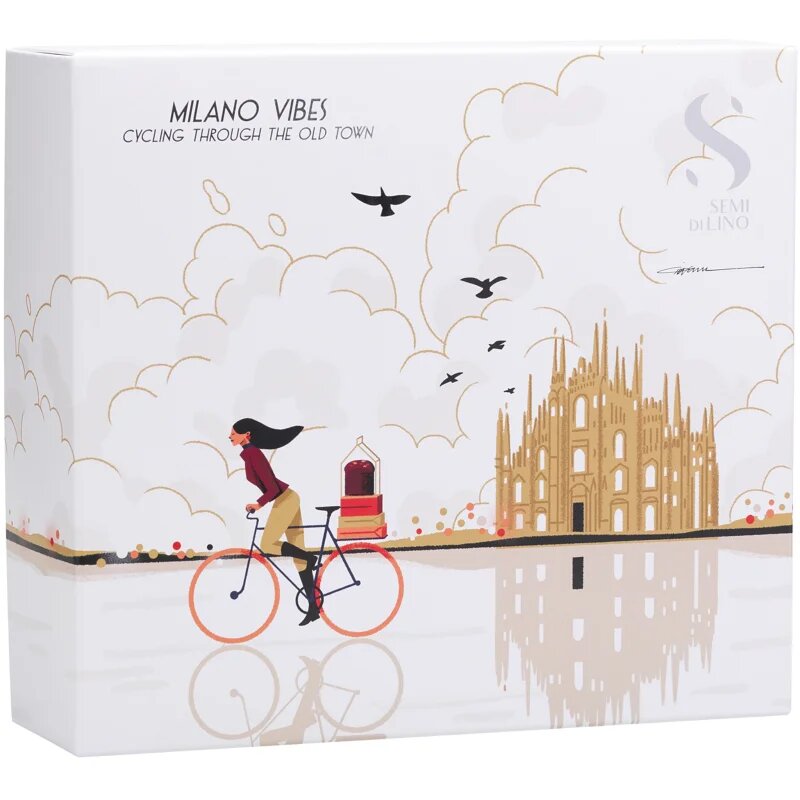 Alfaparf Milano Semi di Lino Diamond Holiday Kit ajándékszett a fénylő és selymes hajért