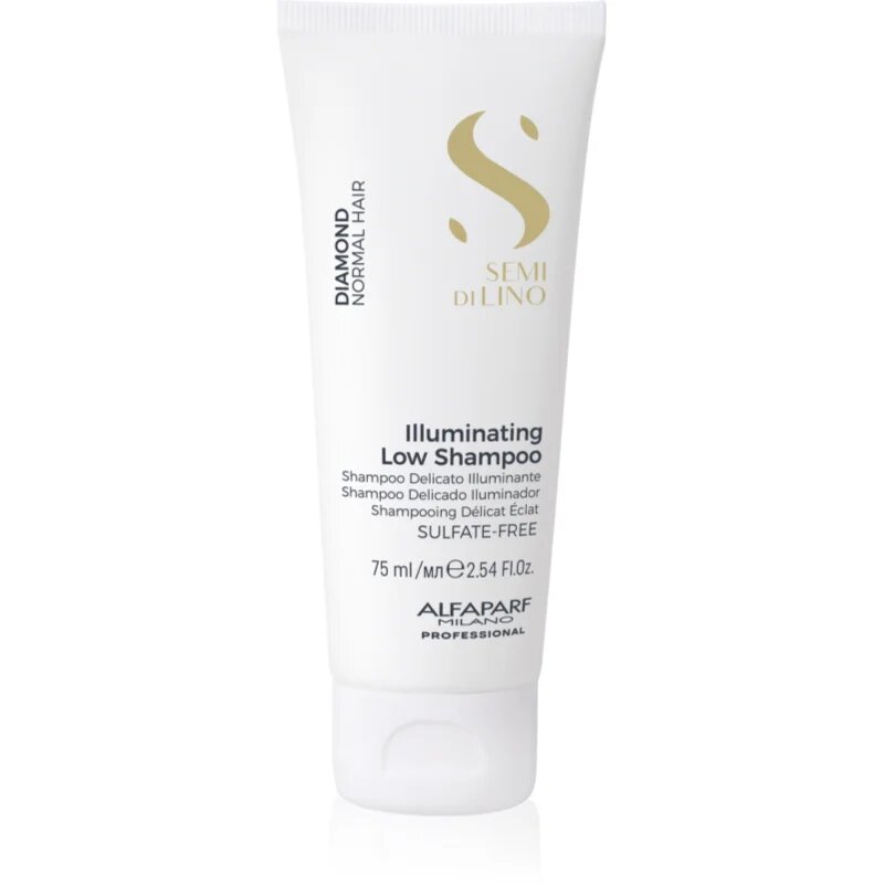 Alfaparf Milano Semi di Lino Diamond Illuminating élénkítő sampon normál hajra 75 ml