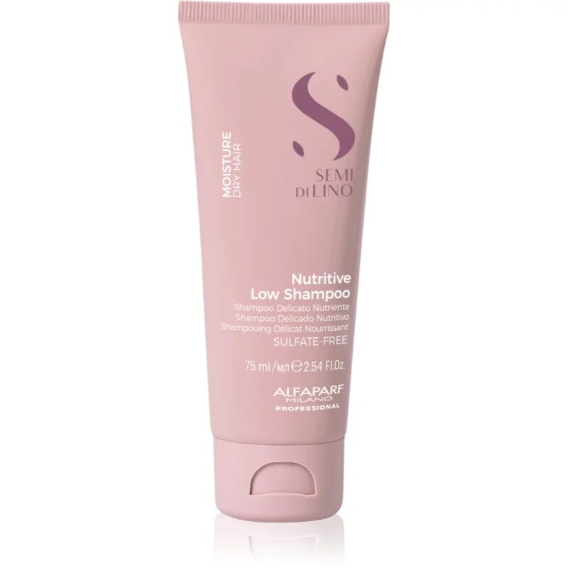 Alfaparf Milano Semi di Lino Moisture sampon száraz hajra 75 ml