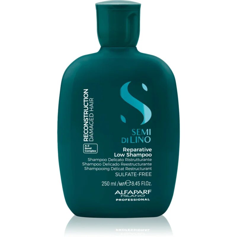 Alfaparf Milano Semi di Lino Reconstruction Reparative megújító sampon a károsult hajra 250 ml