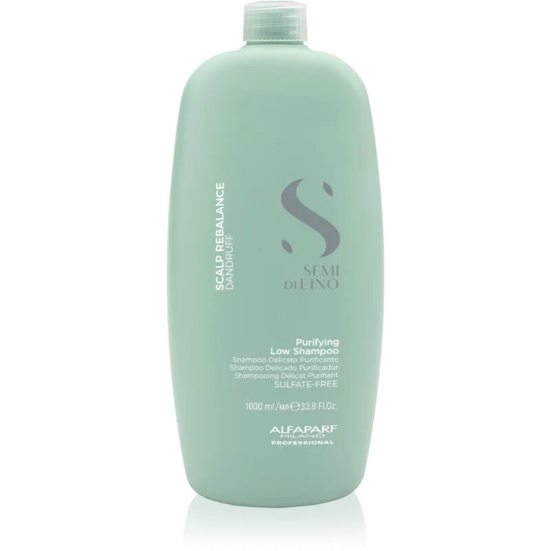 Alfaparf Milano Semi Di Lino Scalp Rebalance finom állagú tisztító sampon korpásodás ellen 1000 ml