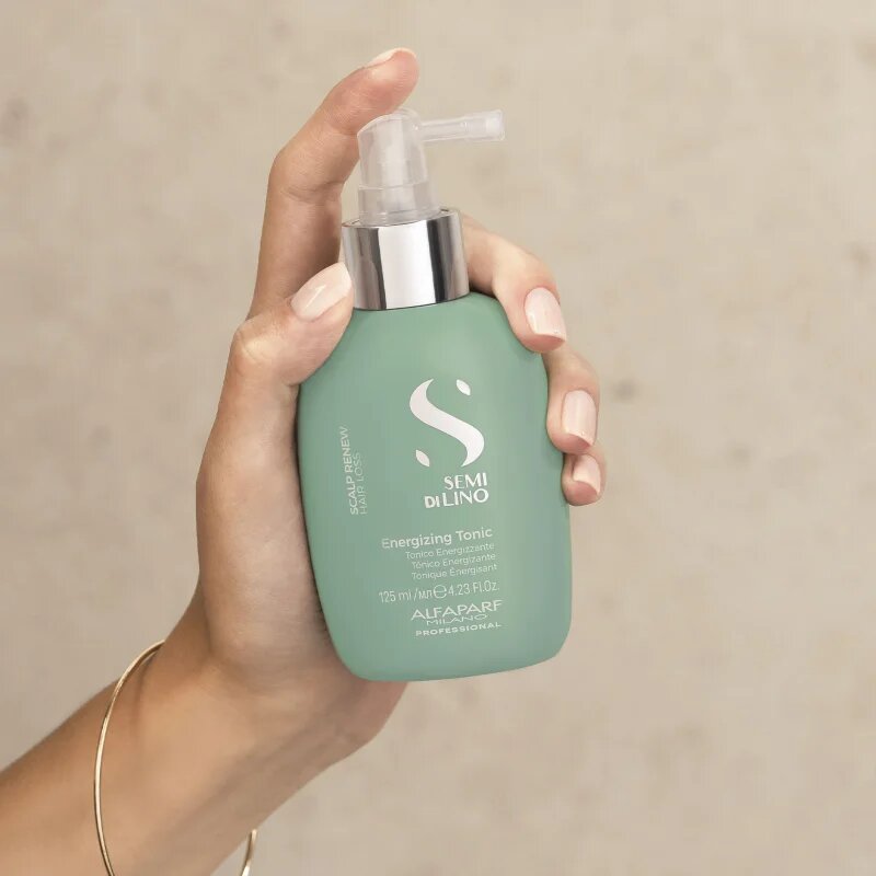 Alfaparf Milano Semi Di Lino Scalp Renew energetizáló tonik hajhullás ellen 125 ml