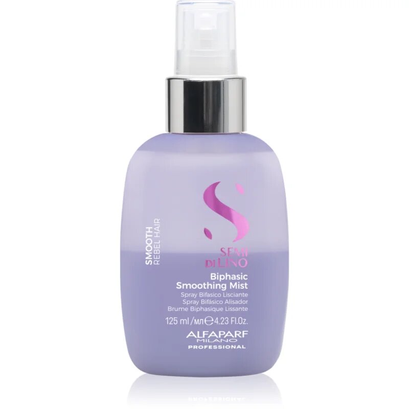 Alfaparf Milano Semi di Lino Smooth Biphasic Smoothing Mist kétfázisú kisimító permet hajra 125 ml