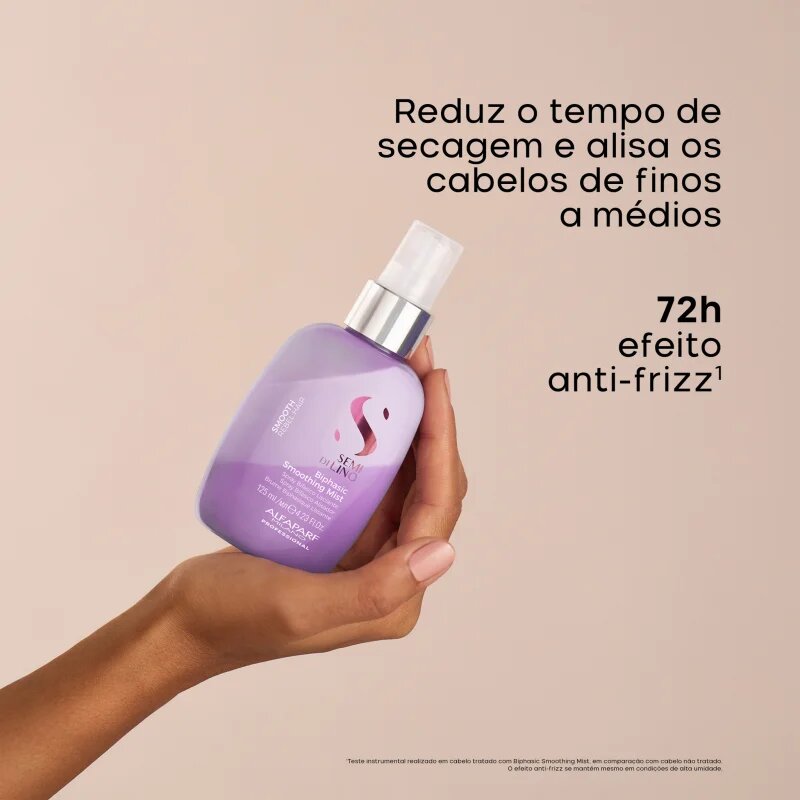 Alfaparf Milano Semi di Lino Smooth Biphasic Smoothing Mist kétfázisú kisimító permet hajra 125 ml