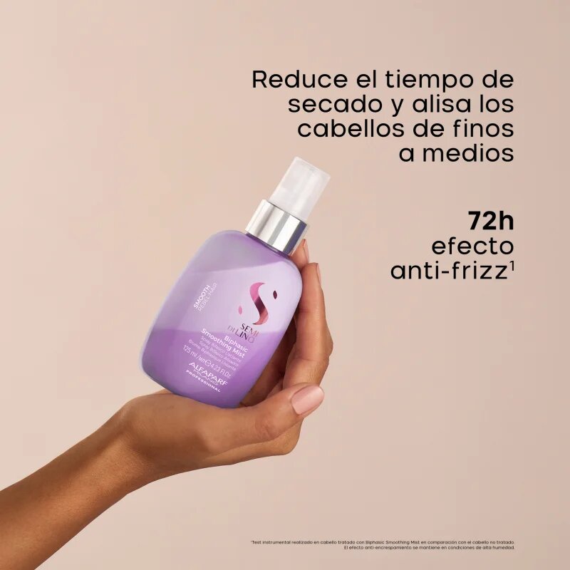 Alfaparf Milano Semi di Lino Smooth Biphasic Smoothing Mist kétfázisú kisimító permet hajra 125 ml