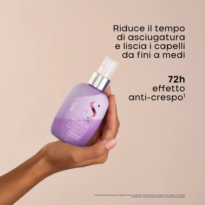 Alfaparf Milano Semi di Lino Smooth Biphasic Smoothing Mist kétfázisú kisimító permet hajra 125 ml