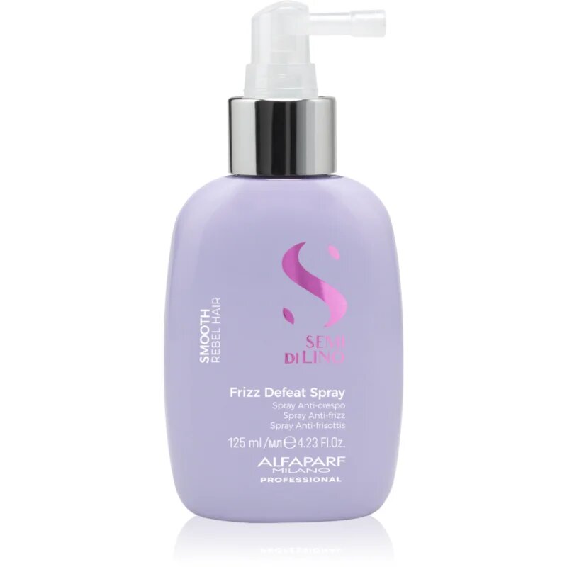 Alfaparf Milano Semi di Lino Smooth Frizz Defeat Spray kisimító spray a rakoncátlan hajra 125 ml