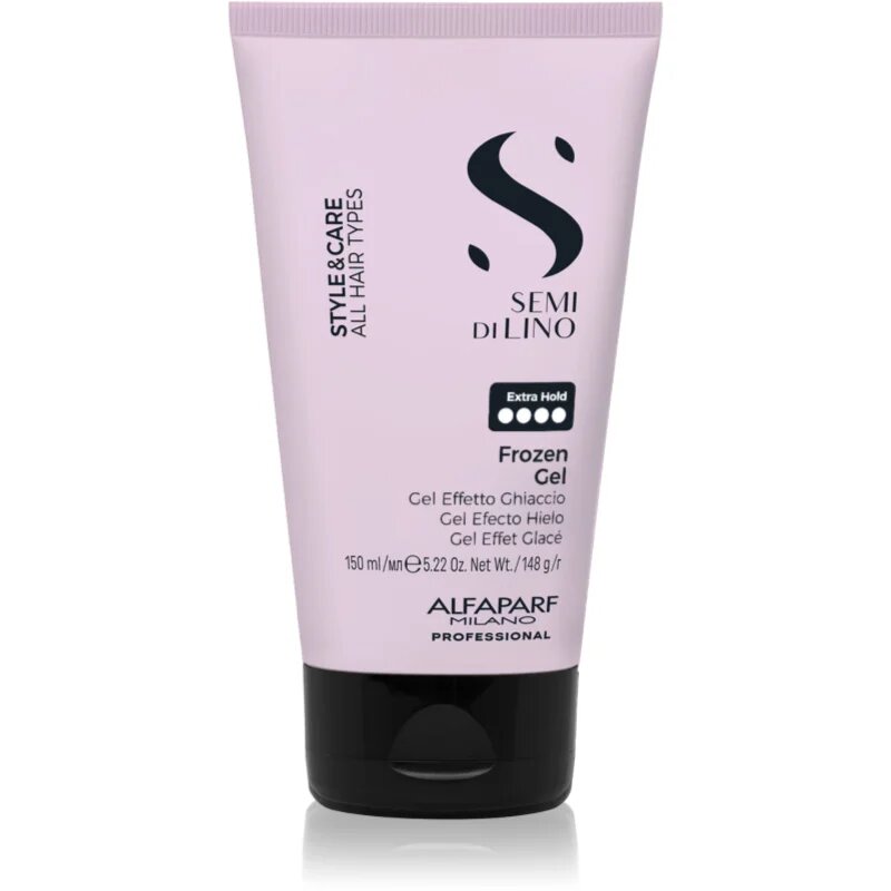 Alfaparf Milano Semi di Lino Style&Care Frozen gel styling gél extra erős fixáló hatású 150 ml