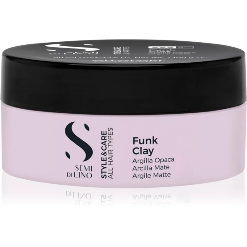 Alfaparf Milano Semi di Lino Style&Care Funk Clay modellező agyag az alakért és formáért 90 ml