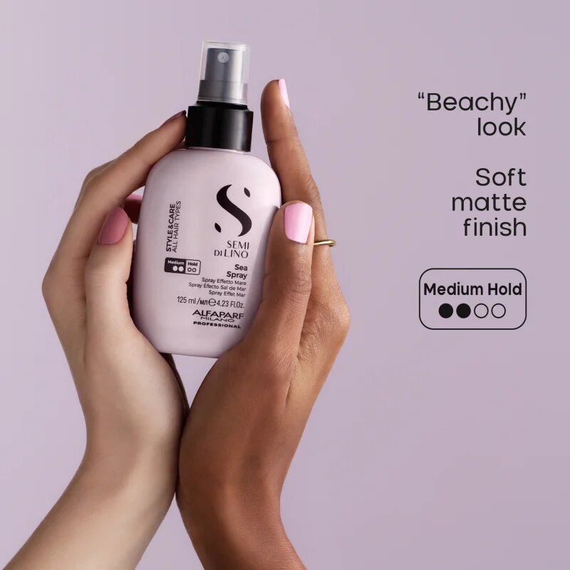 Alfaparf Milano Semi di Lino Style&Care Sea spray hajspray a haj textúrájáért sóval 125 ml