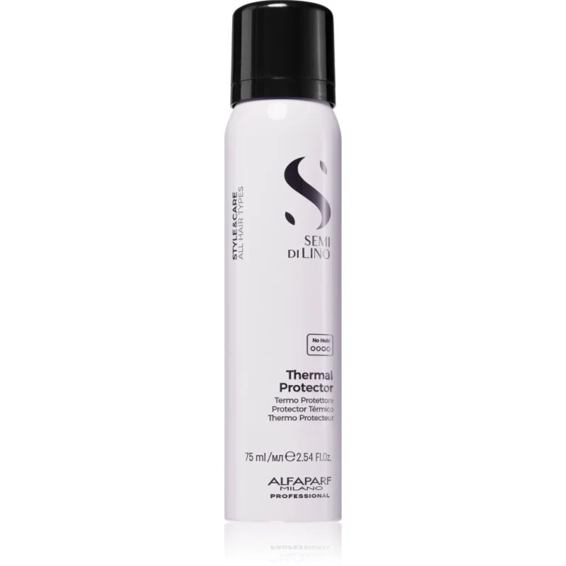 Alfaparf Milano Semi di Lino Style&Care Thermal Protector védőspray a haj hőformázásához UV szűrővel 75 ml