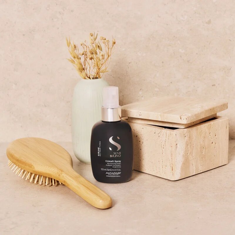 Alfaparf Milano Semi di Lino Sublime Cristalli haj spray a magas fényért 125 ml