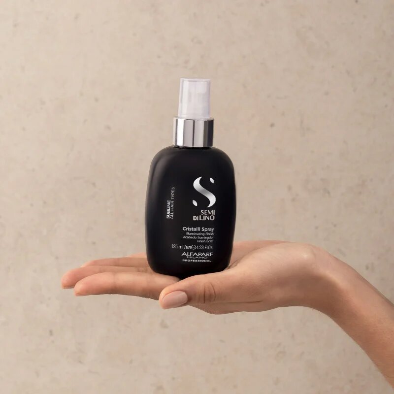 Alfaparf Milano Semi di Lino Sublime Cristalli haj spray a magas fényért 125 ml