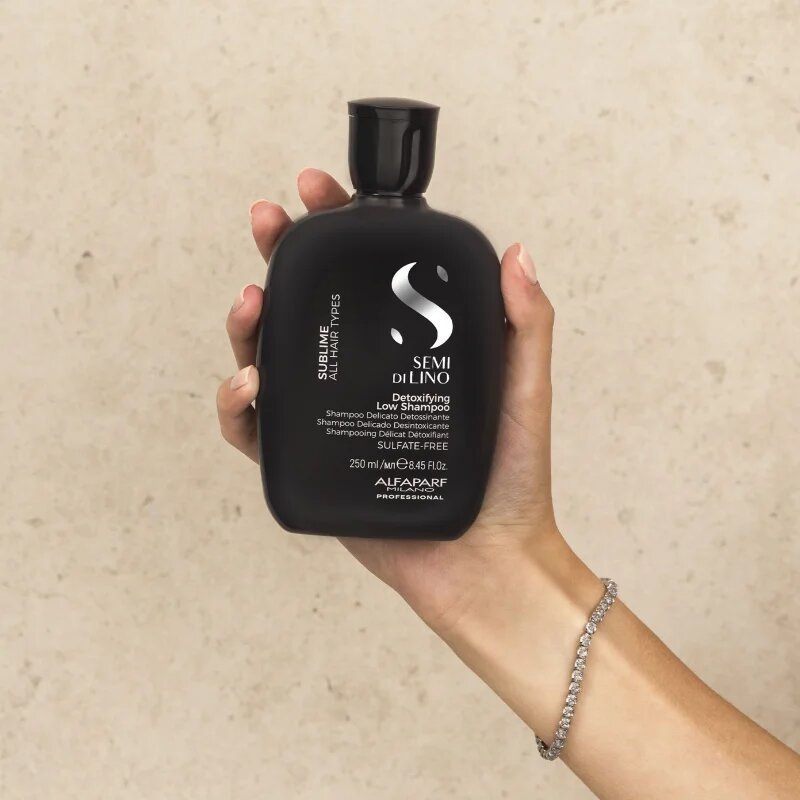 Alfaparf Milano Semi di Lino Sublime Tisztító méregtelenítő sampon minden hajtípusra 250 ml