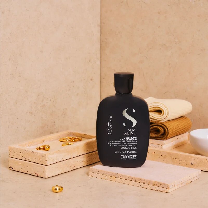 Alfaparf Milano Semi di Lino Sublime Tisztító méregtelenítő sampon minden hajtípusra 250 ml