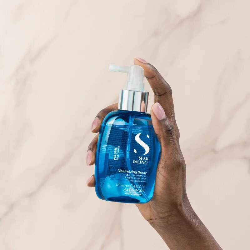 Alfaparf Milano Semi Di Lino Volumizing spray a dús hajért finom és lesimuló hajra 125 ml