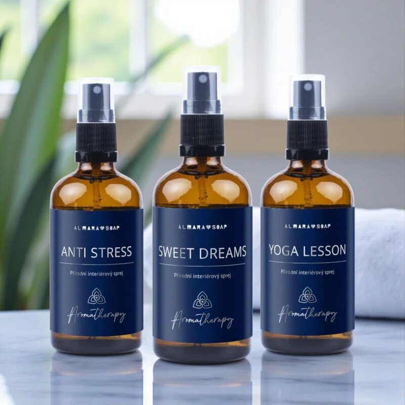Almara Soap Aromatherapy Anti-Stress lakásparfüm stressz ellen 100 ml