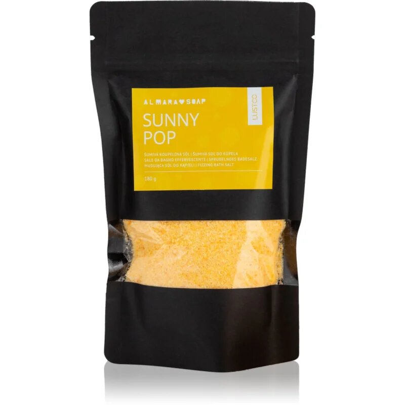 Almara Soap Bath Salt Sunny Pop színező fürdősó 180 g