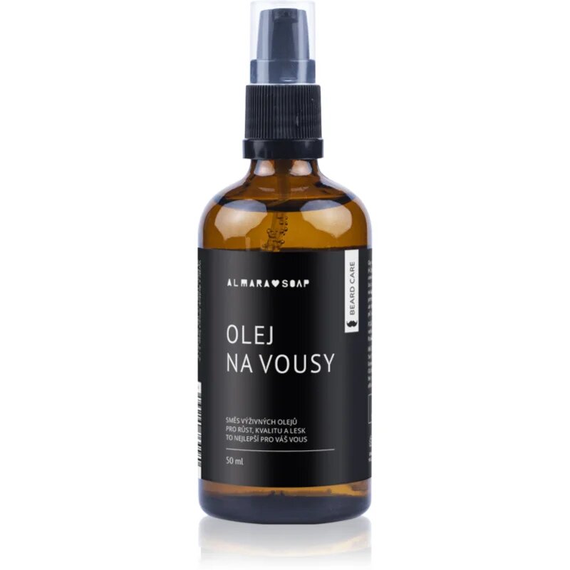 Almara Soap Beard Care olaj szakállnövesztés támogatására 50 ml