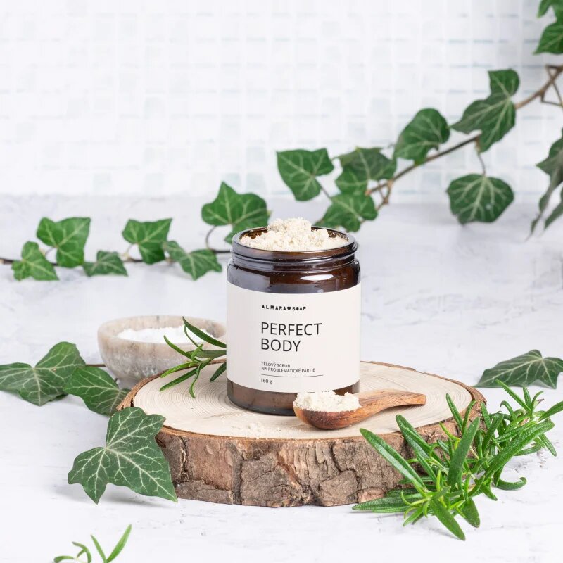 Almara Soap Body Scrub Perfect Body bőrfeszesítő testradír narancsbőrre 160 g