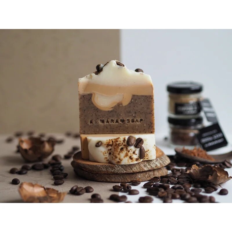 Almara Soap Fancy Coffee Time kézműves szappan 100 g