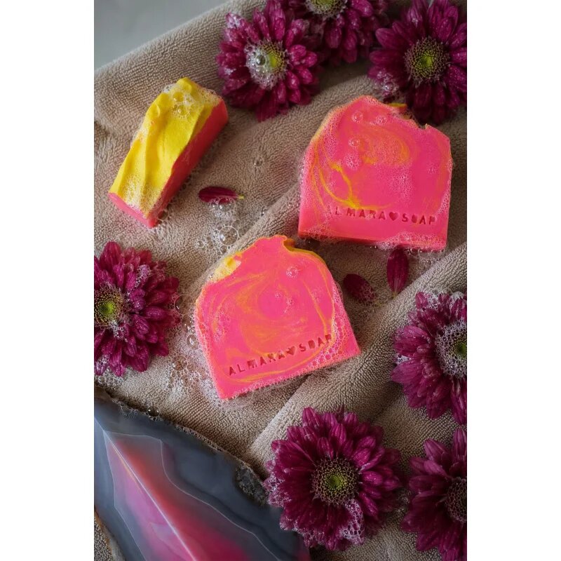 Almara Soap Fancy Pink Paradise kézműves szappan 100 g