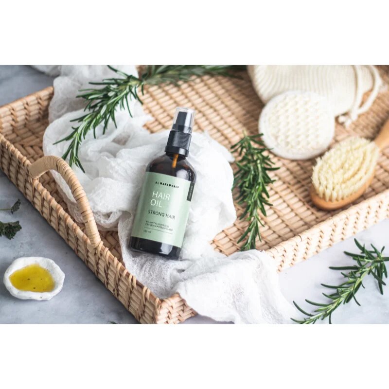 Almara Soap Hair Care Strong Hair hajolaj a haj megerősítésére 100 ml