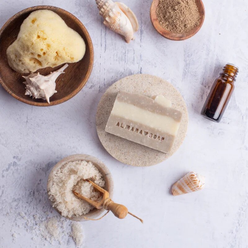 Almara Soap Natural Dead Sea természetes szilárd szappan a problémás bőrre 90 g