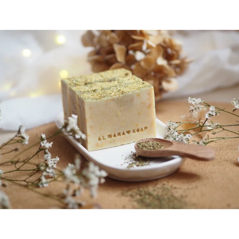 Almara Soap Natural Intimate természetes szilárd szappan intim higiéniára 90 g