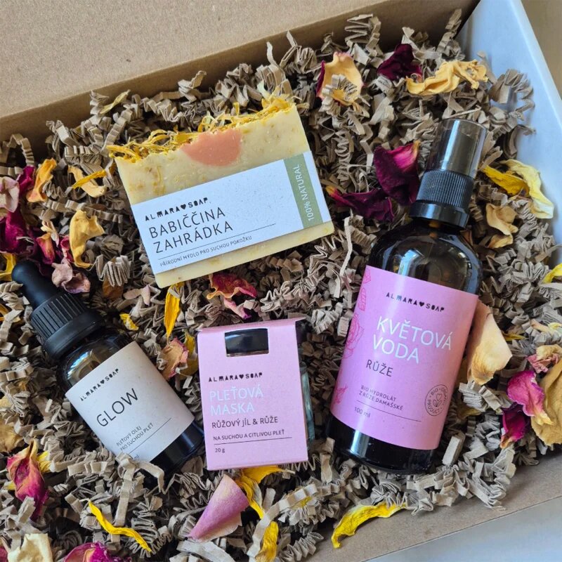 Almara Soap Skin Essentials Dry Skin ajándékszett száraz bőrre