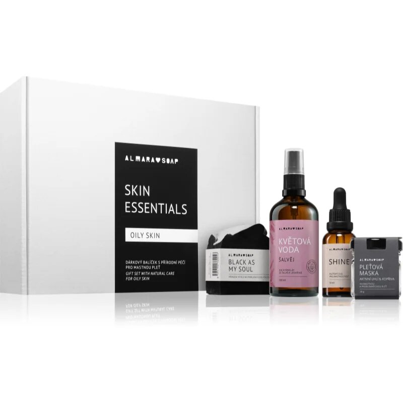 Almara Soap Skin Essentials Oily Skin ajándékszett zsíros bőrre