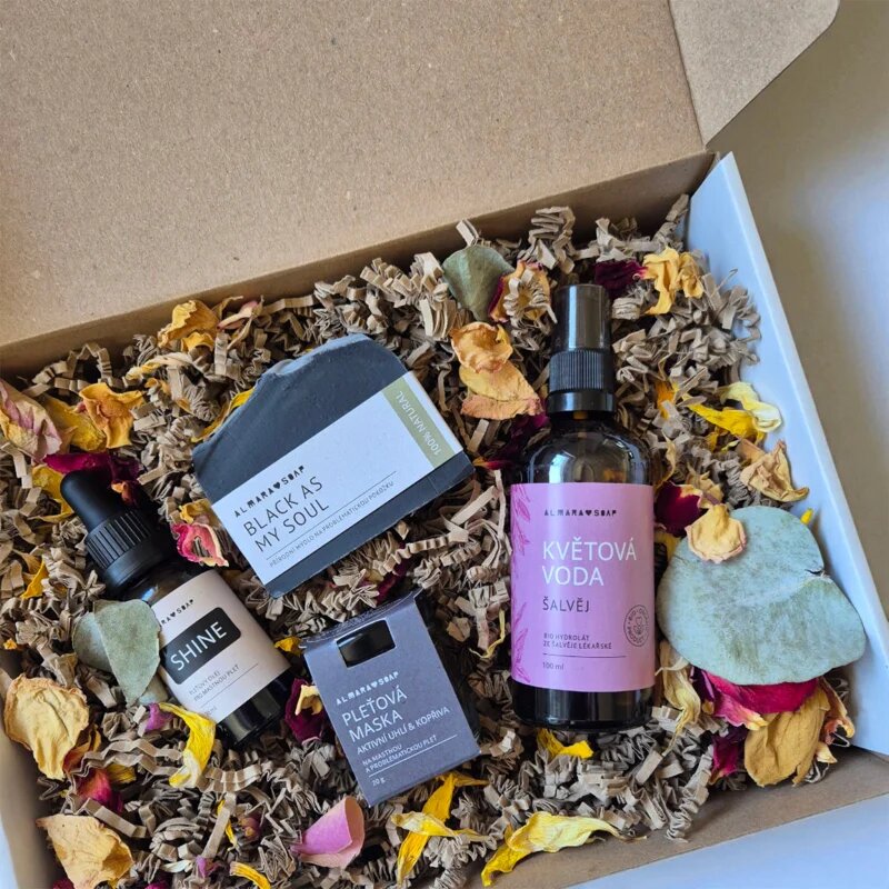 Almara Soap Skin Essentials Oily Skin ajándékszett zsíros bőrre
