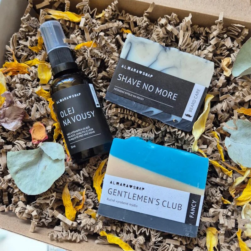 Almara Soap The Bearded Gentlemen ajándékszett szakállra uraknak