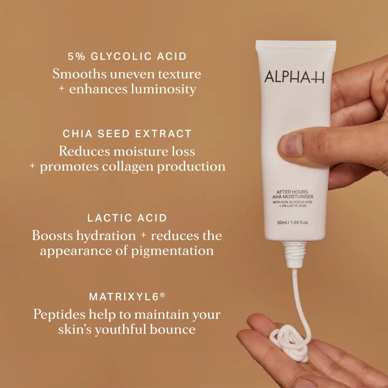 Alpha-H After Hours éjszakai krém A.H.A.-val (Alpha Hydroxy Acids) 50 ml